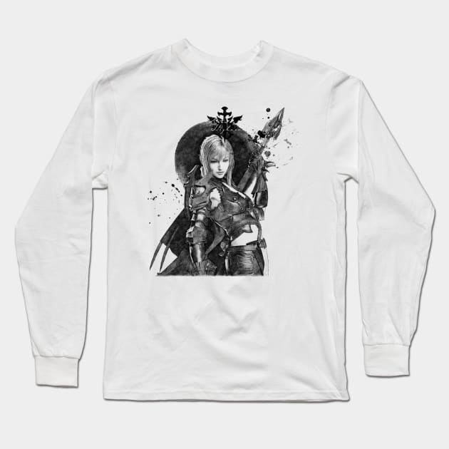 Pencil Сrumbs Niflheim commodore Long Sleeve T-Shirt by stingi